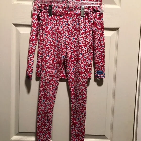 Cuddl Duds Hearts Comftech Poly 2-piece set, Small - Picture 6 of 7